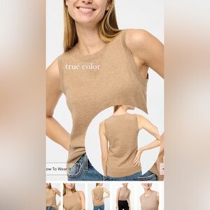 J Crew Sweater Shell Sleeveless Tank